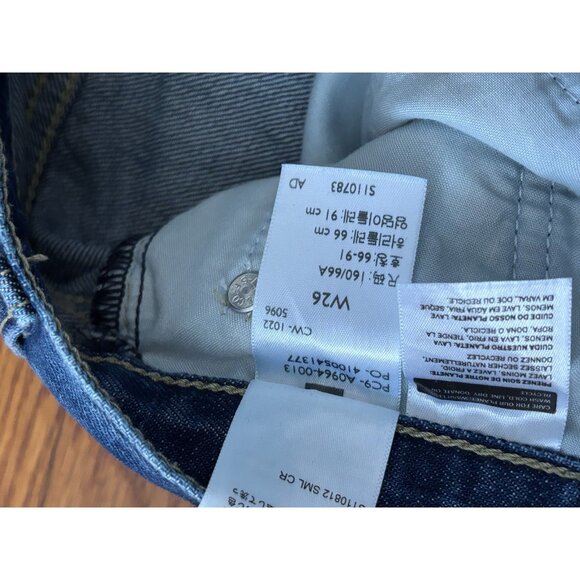 Levi's Women's Straight Leg Jeans - Dark Blue - Picture 4 of 9